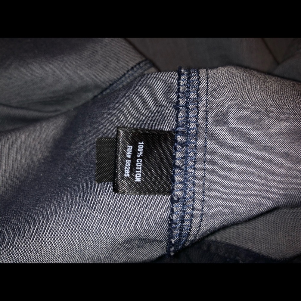 Express Denim Button Down - Picture 8 of 8